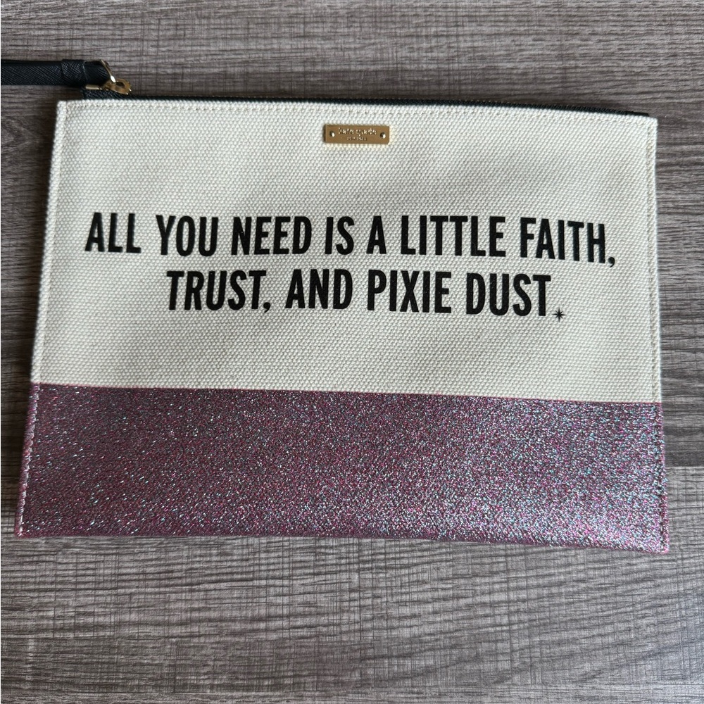 RARE Kate Spade Disney cosmetic bag